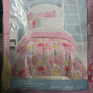 Dream Factory Pretty Princess Full Blanket & Bedding Set - Pink